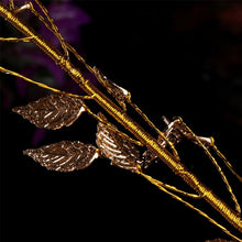 Gold Leaf Spray Headpiece-Your Wedding Veil Store