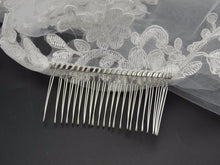 Cathedral Veil with Floral Lace Applique