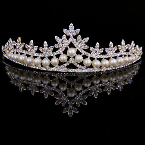 Sparkling Pearl Tiara