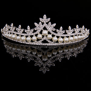 Sparkling Pearl Tiara