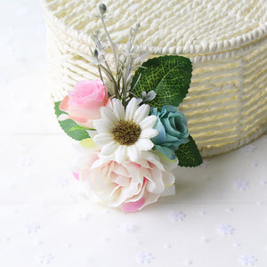 Garden Flowers Hair Clip