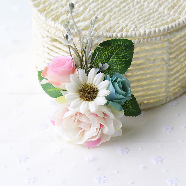 Garden Flowers Hair Clip