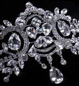 Rhinestone Leaf Headband-Your Wedding Veil Store