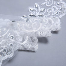 Scattered Flowers Cathedral Veil-Your Wedding Veil Store